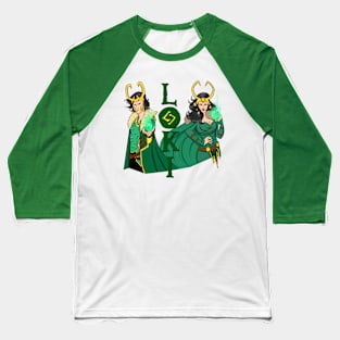 Mischief God Baseball T-Shirt